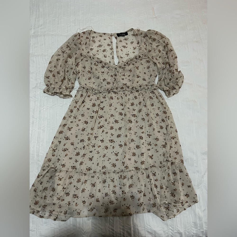 Trixxi Clothing Company Mini Floral Dress